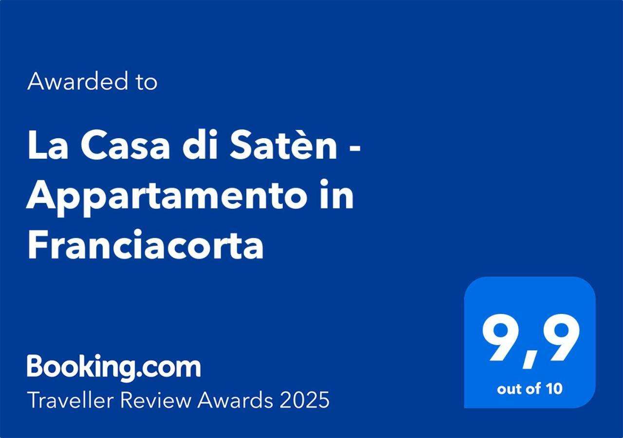 La Casa Di Saten - Appartamento In Franciacorta Erbusco Exterior foto